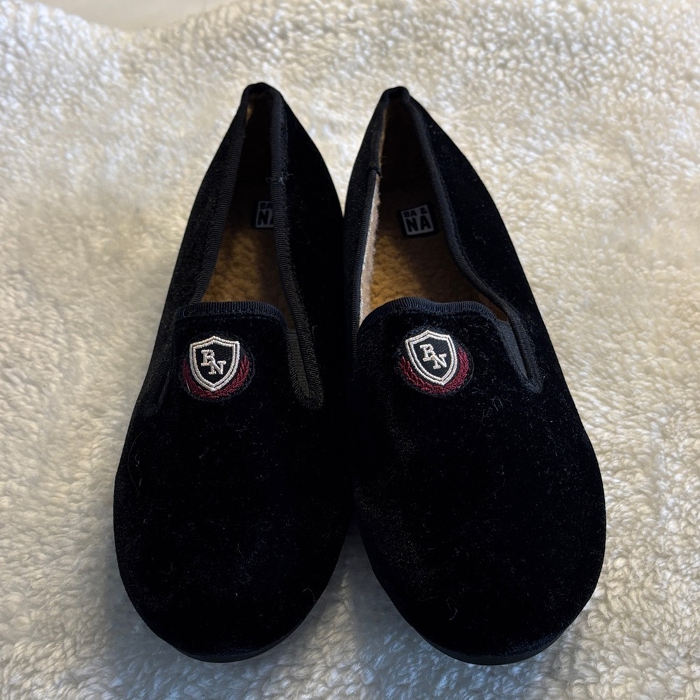 Elegant Black Kids Slippers